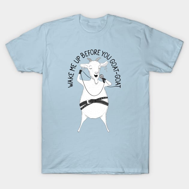 Wake Me Up | Animal Karaoke Collection T-Shirt by DrawingEggen